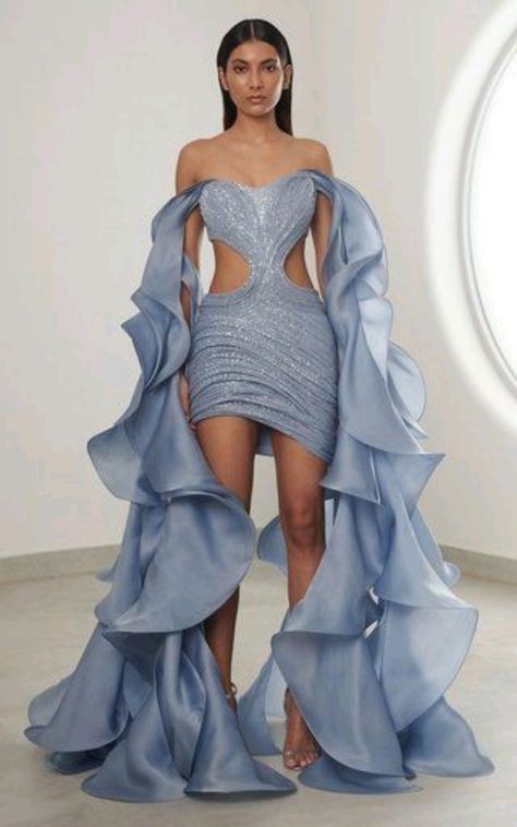 2023 Fashion Design, Gaurav Gupta, Pre Fall 2023, Gala Dresses, 2023 Collection, Glam Dresses, Looks Chic, Fall 2023, Dress Elegant