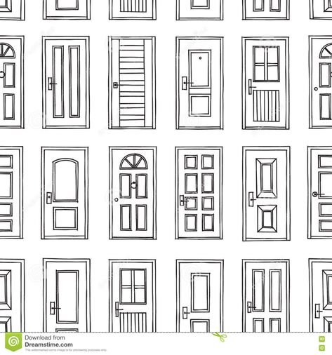 Gingerbread House Template Printable, Doodle Baby, Gingerbread House Template, Door And Window Design, Baby Background, Window Illustration, Ink Doodles, Background Cartoon, Interior Architecture Drawing