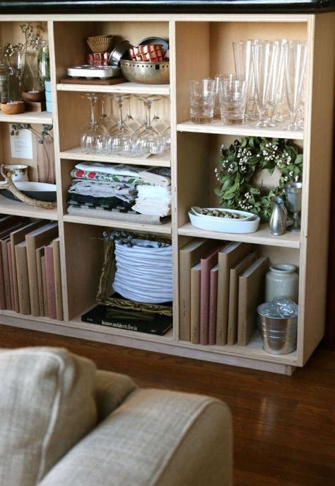 Fill the Void: A DIY Plywood Bookcase - Remodelista Book Rack Diy, Plywood Decor, Plywood Bookcase, Cheap Bookcase, Diy Bookcase, Wide Bookshelf, Bookcase Diy, Bookshelves Diy, Diy Remodel