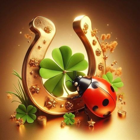 Good Luck Wallpaper, Infinity Symbol Art, Beautiful Scenery Paintings, Abundance Images, St Patricks Day Wallpaper, Good Luck Clover, Shamrock Tattoos, Happy Patrick Day, Lucky Wallpaper