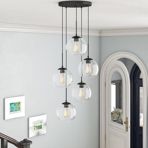 Large entryway chandelier