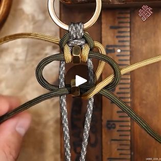 Paracord Hex Nut Keychain, Paracord Key Fob, Paracord Zipper Pull, Keychain Tutorial, Hex Nut, Diy Keychain, Zipper Pulls, Paracord, Key Fob