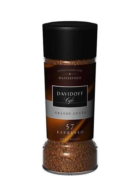 Davidoff Expresso 57 - Instant coffee 100g #Coffee #Kaffee #Davidoff #Cafe Davidoff Coffee, Coffee Essentials, Nyc Coffee Shop, Coffee Pictures, Grocery Items, Brass Coffee Table, Premium Coffee, Coffee Packaging, Dark Roast