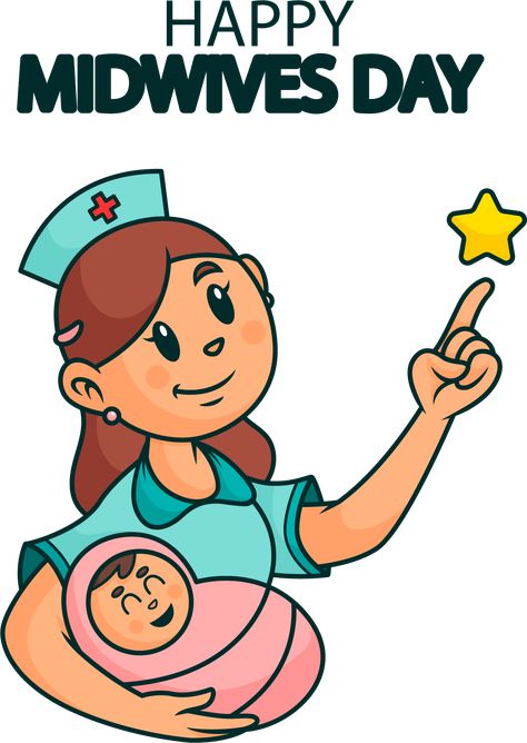 International Day Of The Midwife, Midwife Day, International Midwives Day, Midwives Day, Health Campaign, Doctor Cake, Community Helpers, Nurses Day, Nursing Notes