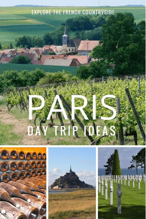 5 Unique Day Trips from Paris You Can Enjoy Day Trips From Paris, Monet's Garden, Day Trip From Paris, Paris Travel Tips, Paris France Travel, Paris Guide, Paris Travel Guide, Paris Tours, Visit France