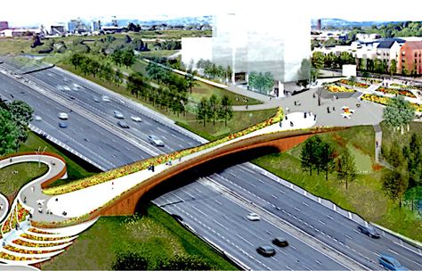 BAM Nuttall set for 19m Glasgow Sighthill bridge Infrastructure Architecture, City Skylines Game, Architecture Program, Linear Park, Concept Models Architecture, Public Space Design, Glasgow City, Parametric Architecture, Architecture Design Drawing