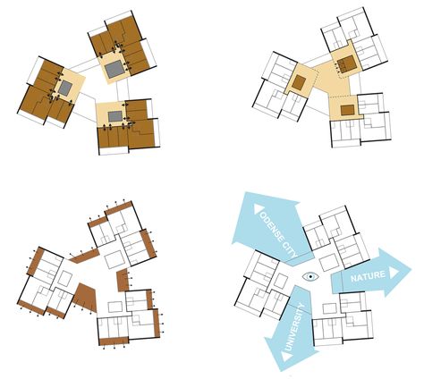 Milwaukee Architecture, Rossi Wallpaper, Computer Architecture, Architecture Firms, Student Housing, Architecture Concept Diagram, Architecture Design Sketch, Student House, Concept Diagram