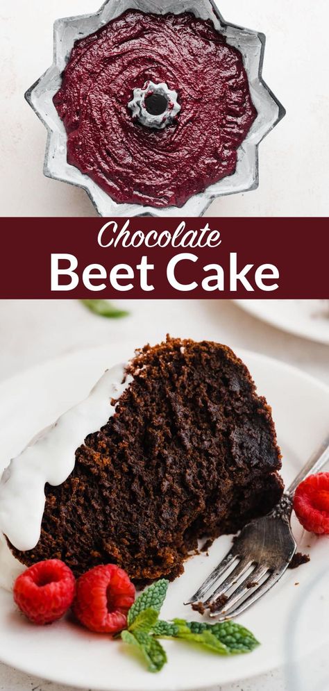 Chocolate Cake With Beets, Chocolate Beetroot Cake Recipe, Purple Velvet Bundt Cake, Chocolate Beet Cake Recipe, Choc Beetroot Cake, Chocolate Cake Made With Beets, Beets Dessert Recipes, Beet Chocolate Cake, Red Beet Cake