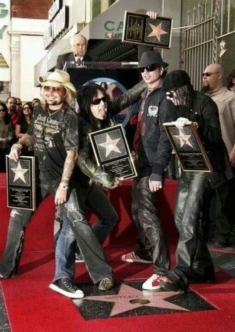 Hollywood Blvd Baby Motley Crue Nikki Sixx, Mick Mars, Vince Neil, Motley Crüe, Nikki Sixx, Tommy Lee, Motley Crue, Mötley Crüe, Hollywood Walk Of Fame