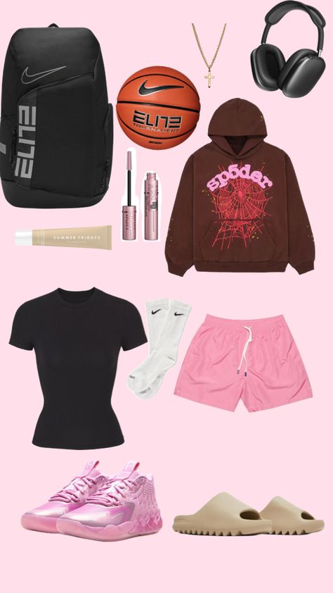 Casual Athletic Outfits, Basketball Game Outfit Women, Basketball Game Outfit, Casual Sporty Outfits, Basketball Clothes, Practice Outfits, Casual Preppy Outfits, Simple Trendy Outfits, Cute Everyday Outfits