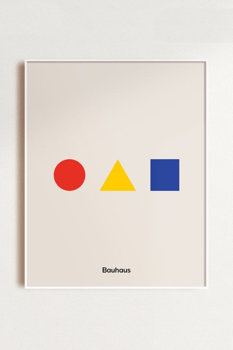 Bauhaus Packaging, Bauhaus Tattoo, Bauhaus Color Palette, Bauhaus Design Pattern, Bauhaus Type, Thanks Poster, Bauhaus Illustration, Bauhaus Typography, Bauhaus Graphic