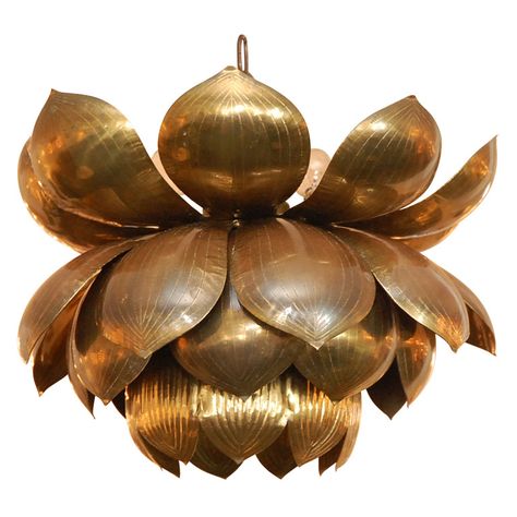 1st Dibs Brass Lotus Flower Chandelier $1,800 Cost Plus World Market Gold Lotus Hanging Pendant Lamp $100 To see a reference of all of our looks for less, please follow my  Copy Cat Chic Find Pinterest board located here. This post may contain affiliate links. Thank you for supporting Copy Cat Chic. R E L A … Lotus Chandelier, Flower Pendant Light, Lotus Lamp, 1st Dibs, Brass Ceiling Light, Swag Lamp, Flower Chandelier, Lotus Pendant, Hanging Pendant Lamp