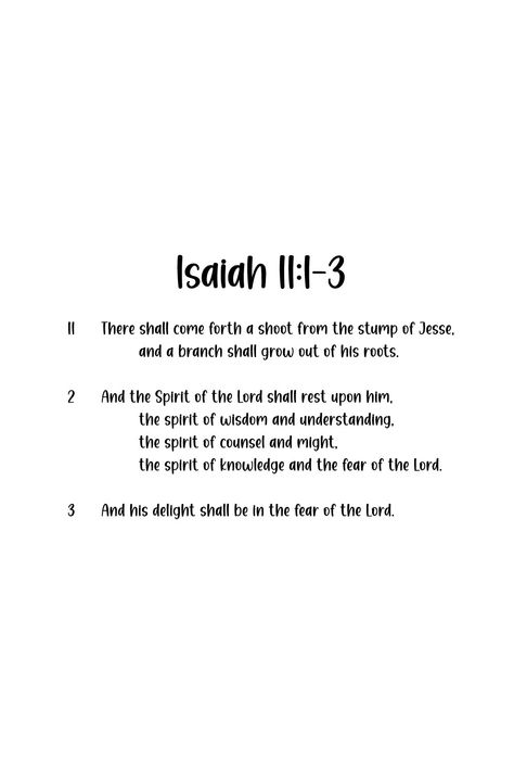 Isaiah 11:1-3 Bible Verse Isaiah 11, God Baby, Inspirational Bible Quotes, Bible Inspiration, Bible Quotes, Bible Verse, Bible Verses, Bible, Quotes