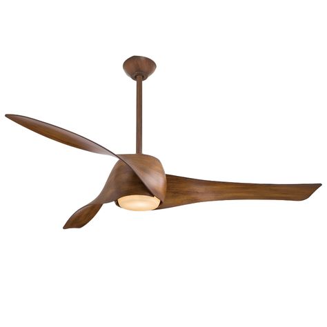 Minka Group® :: BRANDS :: Minka-Aire® :: F803DL-DK 3 Blade Ceiling Fan, Contemporary Ceiling Fans, Minka Aire, Fan With Light, Led Ceiling Fan, Ceiling Fan With Remote, Modern Fan, Modern Ceiling, Glass Diffuser