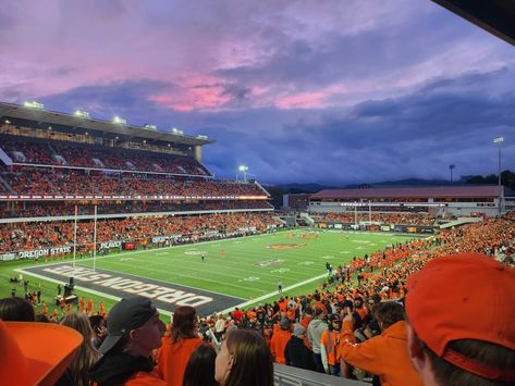 oregon state beavers win 🦫 Oregon State University Aesthetic, Osu Beavers, Oregon College, College Things, Osu Football, Go Pokes, College Sorority, Oregon State Beavers, Oregon State University