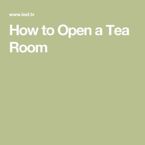 How to Open a Tea Room Growing Spices, Tea Time Food, Fresh Spices, Locally Grown, Professional Chef, Tea Room, A Garden, Tea Time, Pastry