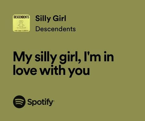 Happy Lyrics, In Love Lyrics, Meaningful Lyrics, Music On Spotify, Spotify Lyrics, Silly Girls, Lyrics Aesthetic, Favorite Lyrics, Me Too Lyrics