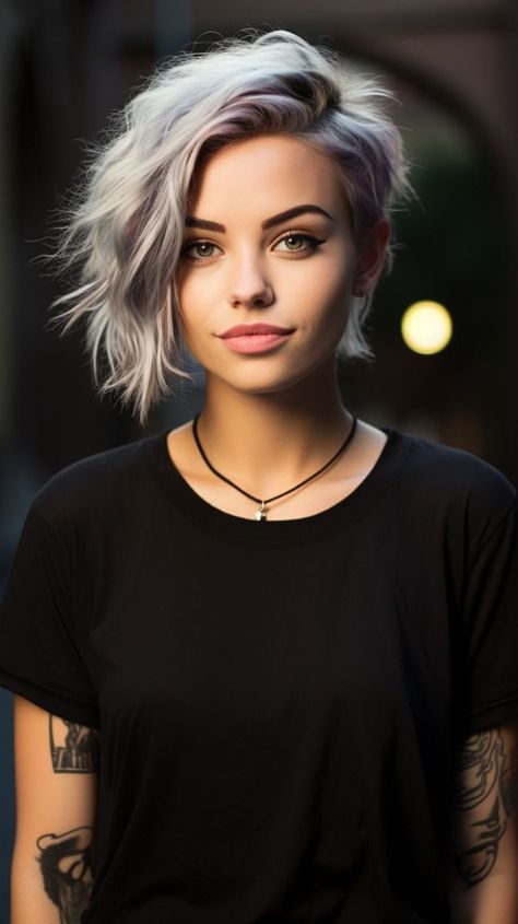 Top 50 Amazing Hairstyles for Short Hair 🌺 Best Hairstyles for Girls|Beautiful Hair style Edgy Mom Haircut, Layered Emo Hair, Rock Chick Hair, Emo Hairstyles, Rocker Hair, Cool Hairstyles For Girls, Amazing Hairstyles, Edgy Haircuts, Hairstyles For Girls