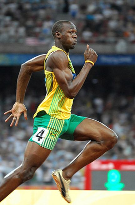 Maths and Olympics: How fast could Usain Bolt run? - Stabroek News Usain Bolt Running, Yohan Blake, Beijing Olympics, Usain Bolt, Fastest Man, Floyd Mayweather, Sport Icon, Olympic Athletes, Sports Hero