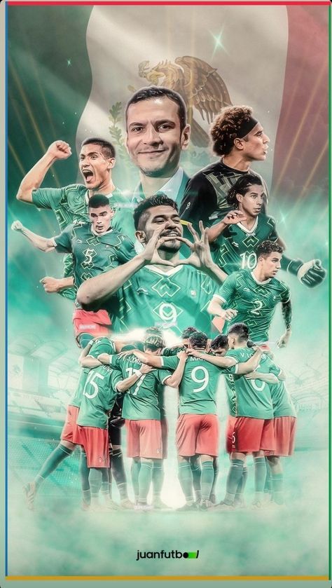 Mexico Soccer Team Wallpaper, Mexico National Team Wallpaper, Mexico Football Team, Mexico Soccer Team, Soccer Team Pictures, Drip Wallpaper, Mexico Football, Miami Wallpaper, Mexico Team