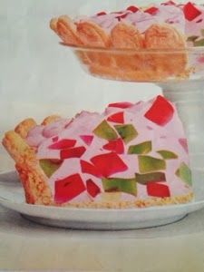 My Life Atomic - Modern Life as a 1950's Housewife: 1957 Special Valentine Family  Dessert Recipes #vintage #recipe #jello #1950s Graham Dessert, Family Dessert Recipes, Texas Sheet Cake Recipe, Retro Desserts, Retro Dishes, Family Desserts, Gelatin Dessert, Jello Desserts, Sheet Cake Recipes