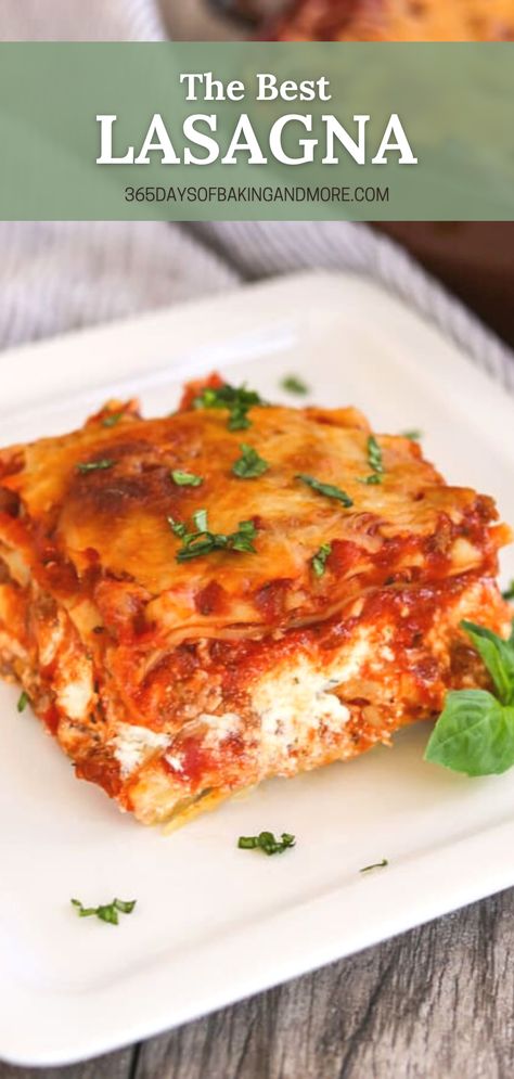 Meat Lasagna Recipe With Ricotta, Ultimate Lasagna Recipe, Best Homemade Lasagna, Easy Lasagna Recipe With Ricotta, Lasagna With Ricotta Cheese, Authentic Italian Lasagna, Beef Lasagna Recipe, Lasagna Recipe With Ricotta, Italian Lasagna