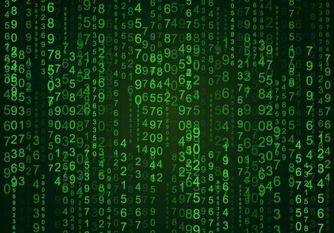 Matrix Background, Numbers Wallpaper, Random Numbers, Green Wallpaper, Matrix, Wallpaper Backgrounds, Simple Designs, Vector Art, Vector Free