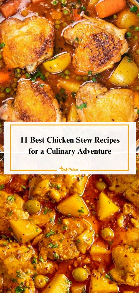 Embark on a culinary adventure with these 11 Best Chicken Stew Recipes! From hearty classics to exotic twists, there's a flavor for every palate. 🍲✨ 


#DishPulse #ChickenStewDelight #ComfortFood #OnePotWonder #RecipeInspiration #FoodieFaves #HomeCooking Stewing Chicken Recipes, Best Chicken Stew Recipe, Best Stew Recipes Ever, Chicken Stew Recipe Easy, Chicken Stews, Best Chicken Stew, Best Stew Recipe, Easy Chicken Stew, Jamaican Brown Stew Chicken