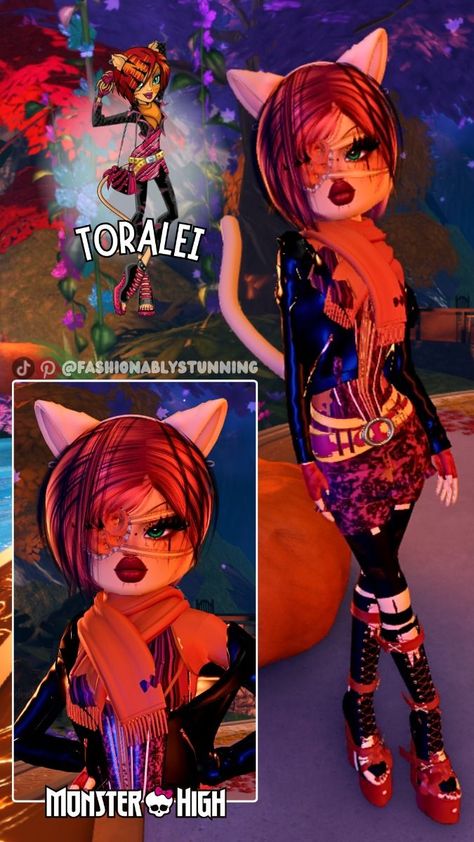 #dresstoimpress #sims4dresstoimpress #dress #sims4 #roblox Dti Monster High Outfit Ideas, Dti Monster High School Outfits, Monster High Dress To Impress, Dti Codes, Monster High School, Monster Makeup, Copper Dress, Arte Monster High, Dti Hacks