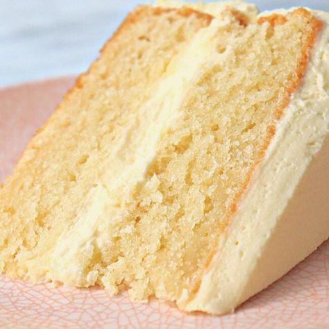 Moist Eggless Vanilla Cake - Cakes by MK Moist Eggless Vanilla Cake, Cakes By Mk, Eggless Vanilla Sponge Cake, Eggless Vanilla Cake Recipe, Hot Milk Cake, Egg Free Desserts, Moist Vanilla Cake, Eggless Cake Recipe, Eggless Cake