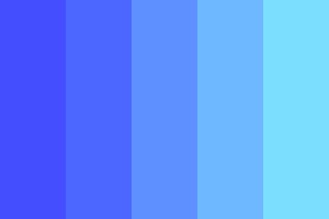 Ultra-Electric Blue Color Palette Blue Color Pallet, Electric Blue Eyes, Color Names Chart, Blue Pallets, Electric Blue Color, Website Color Palette, Email Examples, Pastel Color Schemes, Midnight Blue Color