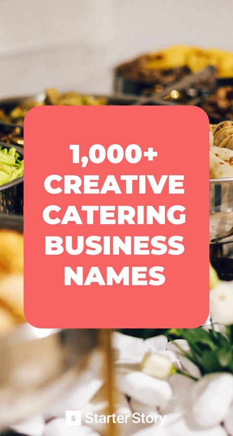 Small Cafe Name Ideas, Restraunt Names Ideas, Food Business Name Ideas, Catering Names Ideas, Catchy Names For Food Business, Charcuterie Business Names Ideas, Catering Business Names, Naming Your Business, Corporate Catering