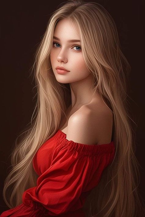 Blonde Girl Art, Queen Wallpaper, Queen Art, Wallpaper Dark, Wallpaper Collection, Girl Wallpaper, Dark Wallpaper, Womens Haircuts, Aesthetic Girl