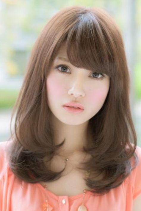 Asian Long Hair, Medium Haircut, Hair Projects, Romantic Wedding Hair, Japanese Hairstyle, Mid Length Hair, General Information, Asian Hair, Long Hair Women