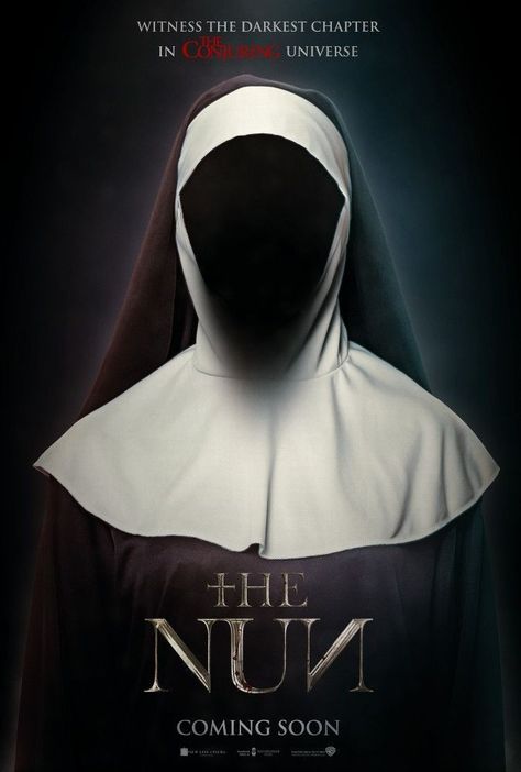 The Nun Movie, Nun Poster, Nun Movie, Midnight Film, Evil Nun, Raw Pictures, The Nun, Conceptual Drawing, The Faceless