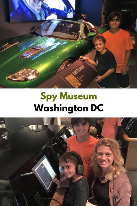 Spy Museum Washington DC is one of the only true spy museums with authentic spy gadgets and history to teach kids and adults. And for James Bond fans.   Follow the link to learn all about it Spy Museum Washington Dc, Family World, Engage Kids, Spy Gadgets, The Visit, Cultural Activities, Teach Kids, United States Travel, Usa Travel