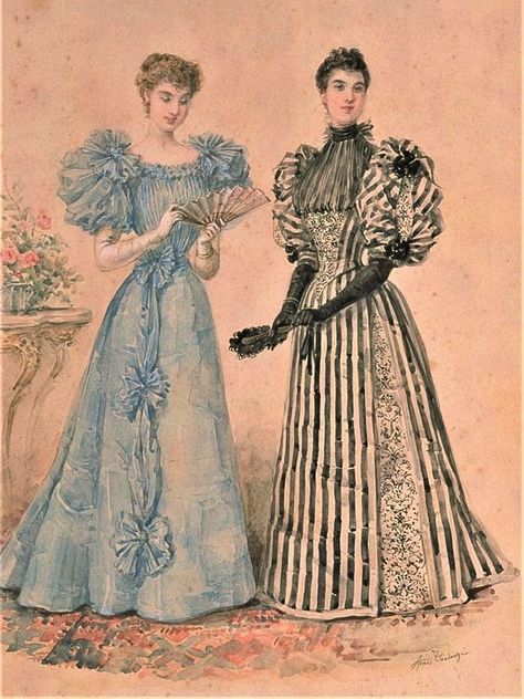 1880 Fashion Plate, 1901 Fashion Plate, 1894 Fashion Plate, Fashion Plates Victorian, 1890 Fashion Plate, 1894 Fashion, 1890s Fashion Women, Victorian Fashion Plates, 1898 Fashion