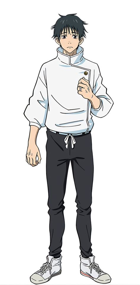 Yuta Okkotsu Uniform, Yuta Outfit, Yuta Okkotsu, Jujitsu Kaisen, Jujutsu Kaisen, Jujutsu, Full Body, Boy Outfits, Fan Art