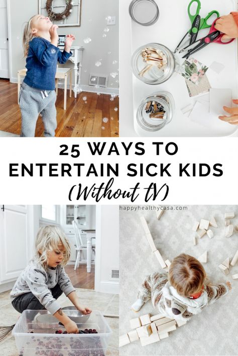 Inside Preschool Activities, Toddler Sick Day Activities, Sick Day Activities For Kids, Sick Day Ideas, Sick Day Activities, Sick Kids Remedies, Sick Tips, Mother Tips, Sick Toddler