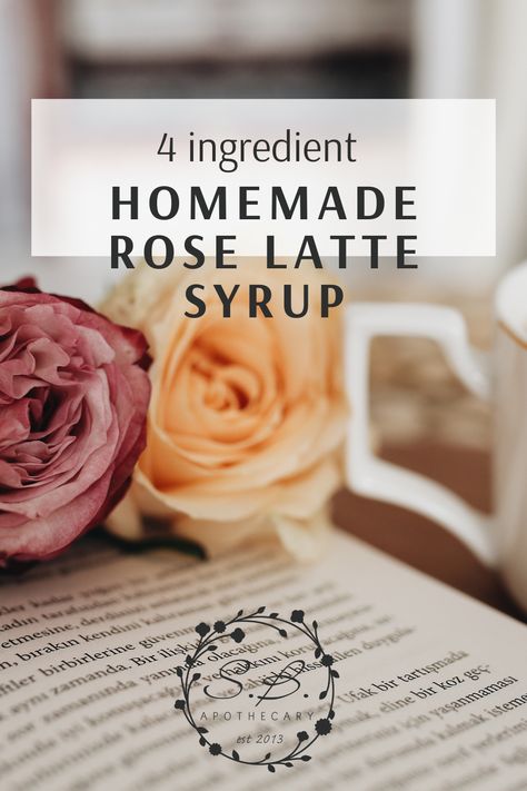 Looking for a simple and delightful addition to your beverage station? Learn how to make rose simple syrup with this easy recipe. All homemade! Elevate your mocktails and summer drink ideas with a touch of floral sweetness. Whether you're sipping on drinks, tonics, teas, or even experimenting with baking, this DIY rose simple syrup recipe is a must-try. How To Make Rose Syrup, Rose Simple Syrup, Rose Syrup Recipe, Vanilla Bean Syrup, Summer Drink Ideas, Cardamom Syrup, Simple Syrup Recipe, Rose Latte, Simple Syrups