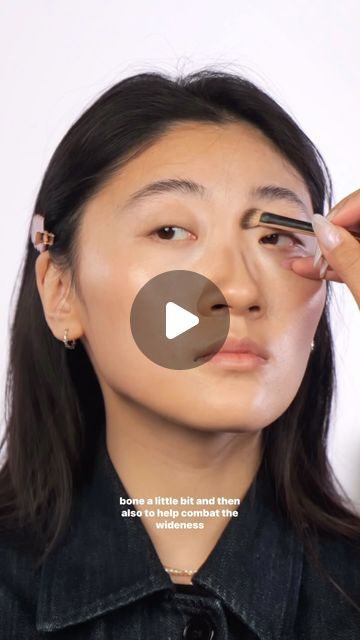 Contour Makeup Asian Faces, Asian Nose Contouring, Contour For Asian Face, Asian Face Contour, How To Contour Asian Nose, Contour Asian Nose, Asian Nose Contour, Contour Asian, Asian Contour