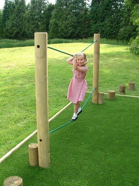 Diy Kids Playground, Kids Backyard Playground, Play Area Backyard, Backyard Kids Play Area, Design On A Budget, Backyard Design Layout, Diy Playground, Small Backyard Ideas, Kids Outdoor Play