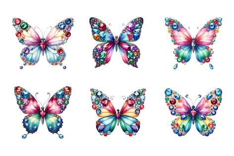 Watercolor Diamond Butterfly Sublimation Butterfly Sublimation, Diamond Butterfly, Rgb Color, Zip File, Creative Fabrica, Png Files, Png Images, High Resolution, Mac