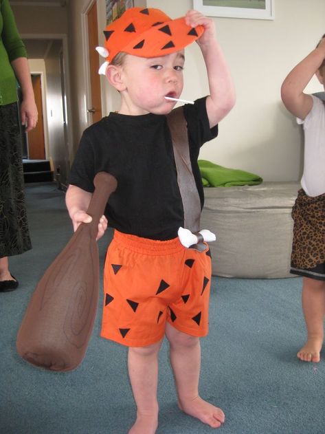 Pebbles Bam Bam Costume, Flinstones Family Costume Bam Bam, Pebbles And Bam Bam Costumes, Best Baby Costumes, Flintstones Halloween Costumes, Bam Bam Costume, Flintstones Costume, Pebbles Costume, Pebbles And Bam Bam