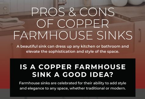 pros and cons of copper farmhouse sinks White Uppers Grey Lowers, Bronze Sink Kitchen, Kitchen With Copper Sink, Modern Copper Kitchen, Kitchen Farmhouse Sink, Double Farmhouse Sink, Copper Kitchen Sink Farmhouse, Copper Farmhouse Sink, Hammered Copper Sink