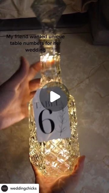 The Spillway on Instagram: "#repost via  @weddingchicks 
“You can have a fantastic wedding on a budget by crafting some items, such as the table numbers—check this video for inspiration! 😉 
Repost from @ancabadonka on TT
.
.
.
.
.
.
.
.
#diy #diywedding #tablenumbers #weddingdetails #wedding #weddingday #weddinginspiration #weddingideas #weddingplanning #weddingdetails" Diy Table Numbers Wedding, Diy Wedding Table Numbers, Wedding Table Number Ideas, Table Numbers Wedding Diy, Diy Table Numbers, Wedding On A Budget, Wedding Table Numbers, Diy Table, Budget Wedding