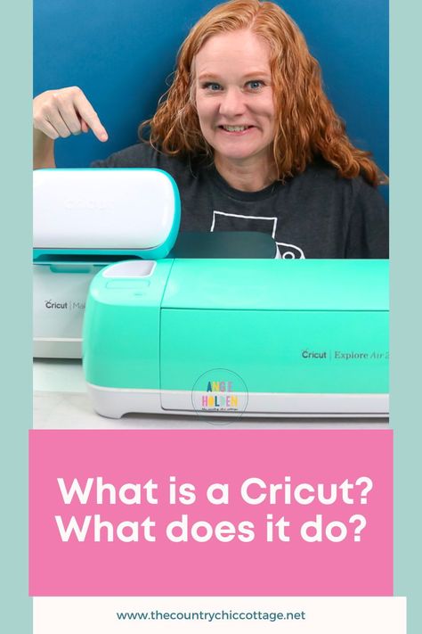 If you are new to crafting, you may be wondering just what is a Cricut machine? What does it do? And, most importantly, do you need one? Well, I thought I would answer all of those questions today! I hope by the end of this that you have a better understanding of Cricut machines and if they are something you may need in your home. Cricut Machines Comparison, Cricut Machine Ideas, Circuit Machine, Cricut Access, Quick And Easy Crafts, Smart Materials, Maker Project, Country Chic Cottage, Basic Embroidery Stitches