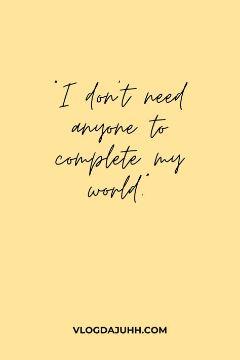 August 15th, known as Singles Day, is a time to celebrate self-love and reflect on the importance of being well with oneself before anything else. In this article, we’ll explore the beauty of solitude, delve into inspiring quotes that celebrate self-love, and discover how these quotes can motivate, inspire, and strengthen self-esteem. After all, true happiness starts within each of us. Quotes For Singles, I Dont Need Anyone, Esteem Quotes, Single Quotes, True Happiness, Self Esteem Quotes, Singles Day, Time To Celebrate, Inspiring Quotes