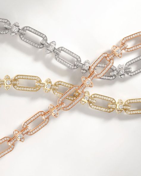 Discover the artistry behind our Tip-Top Link Full Diamond Bracelet, available in rose, white, and yellow gold. The trilogy of gold options represents versatility and timeless elegance, allowing you to choose the hue that best expresses your individuality. #MARLI #MARLINewYork #TipTopbyMARLI Diamond Bracelet, Timeless Elegance, Yellow Gold, Bracelet, Yellow, Gold, White, Quick Saves