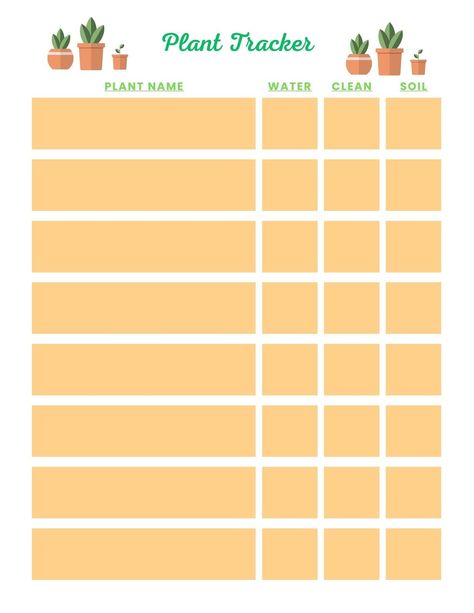 Plant Care Tracker, Cleaning Routines, Indoor Oasis, Health And Vitality, Cleaning Routine, Water Plants, Stay Organized, Clean Water, Staying Organized